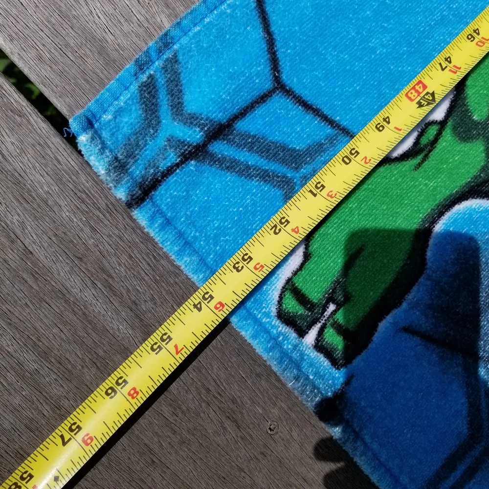 Vintage TMNT Beach Towel Teenage Mutant Ninja Turtles Cowabunga  54”x28” 2003